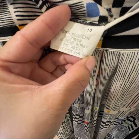 80s Checkered Skirt  by Ann Stevens - Size Small - Picture 5 of 7